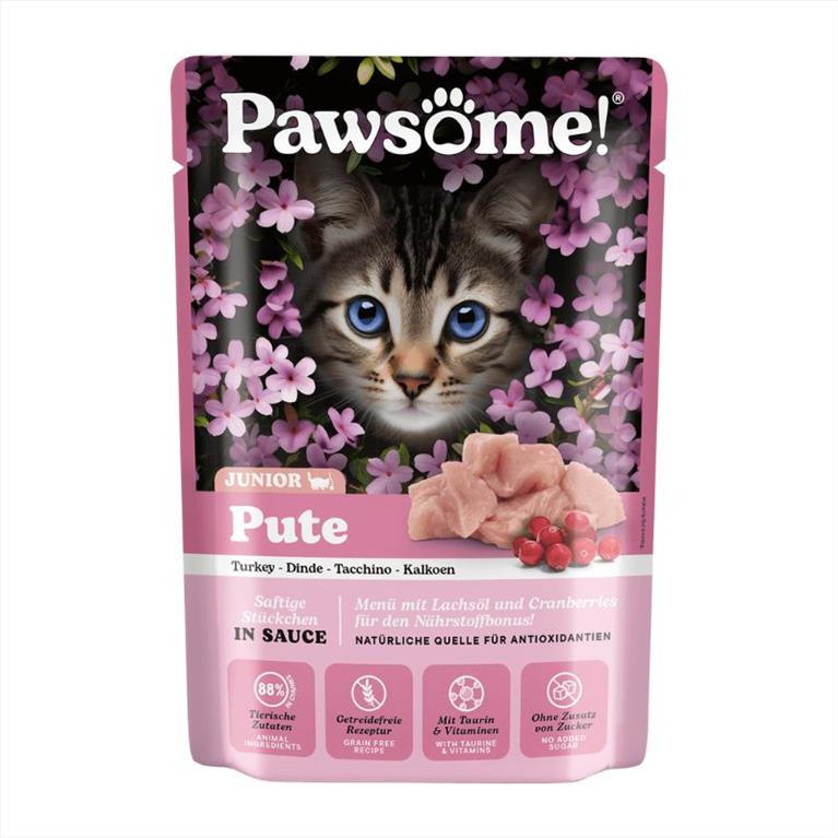 Pawsome Kitten Γαλοπούλα 85gr