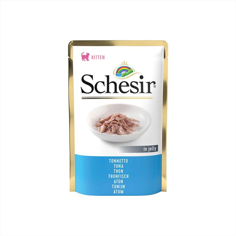 Schesir Pouch Kitten με Τόνo 85gr