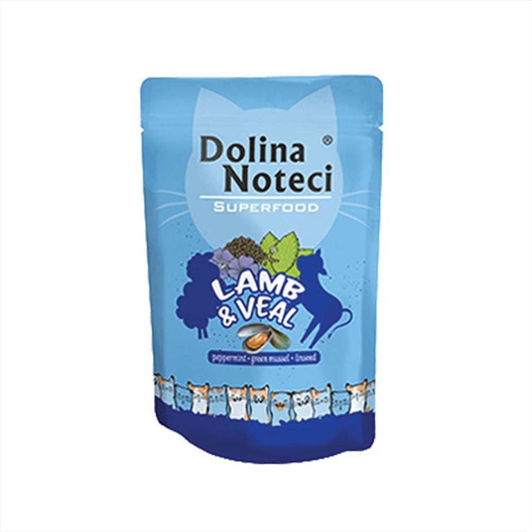 Dolina Noteci Super Food με Αρνί και Μοσχάρι 85gr
