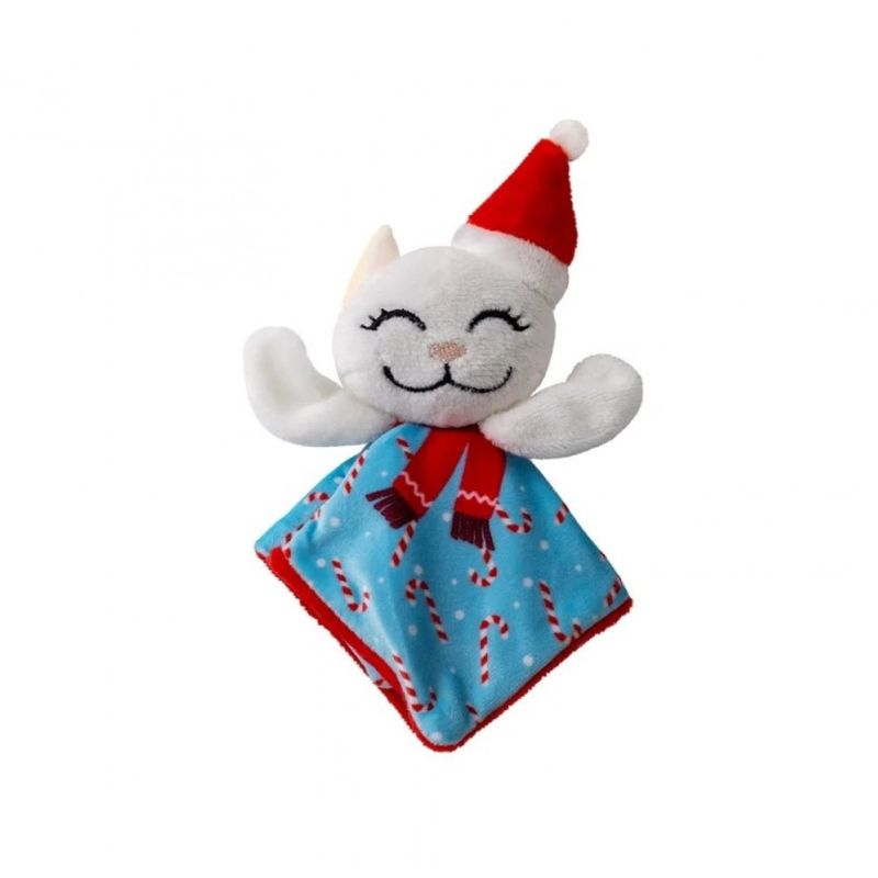 Kong Χριστουγεννιάτικο παιχνίδι Holiday Crackles Santa Kitty