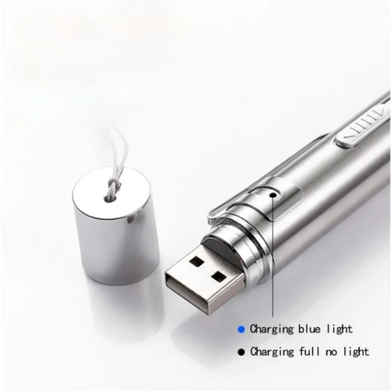 Επαναφορτιζόμενο Παιχνίδι Laser Γάτας με USB