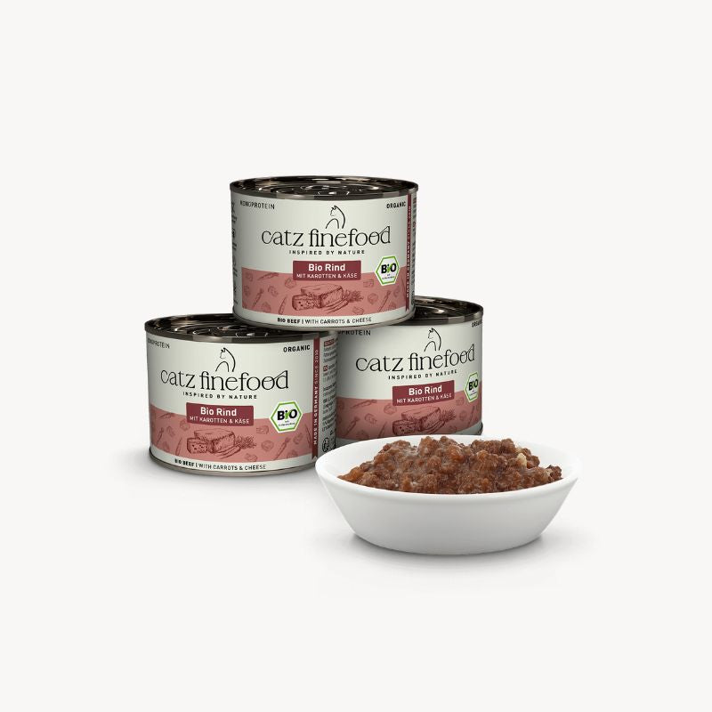 Catz Finefood Bio Βοδινό Κονσέρβα 200gr