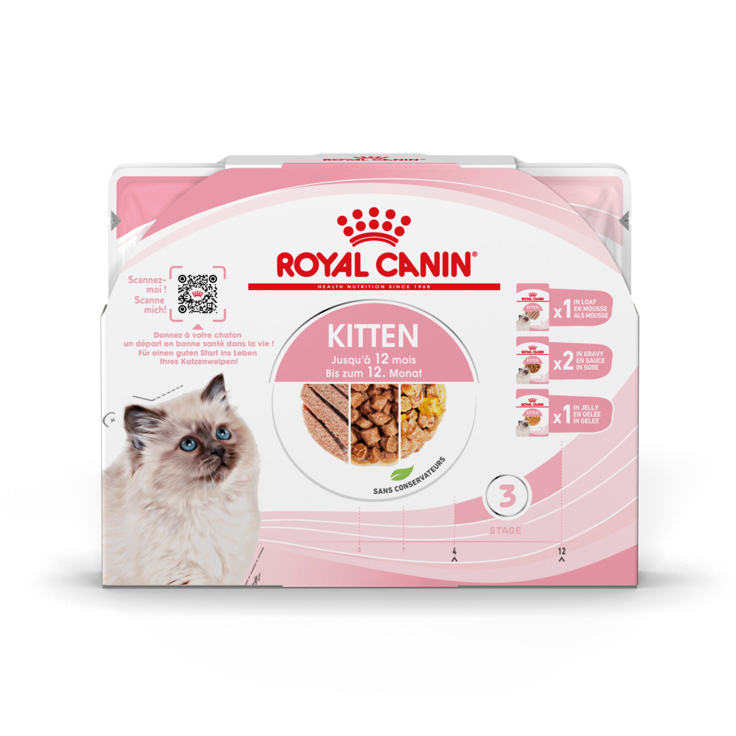 Royal Canin Kitten Multipack 4x85gr