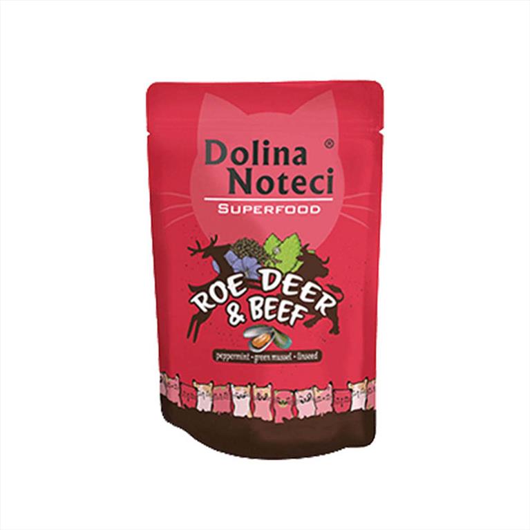 Dolina Noteci Super Food με Ζαρκάδι και Βοδινό 85gr