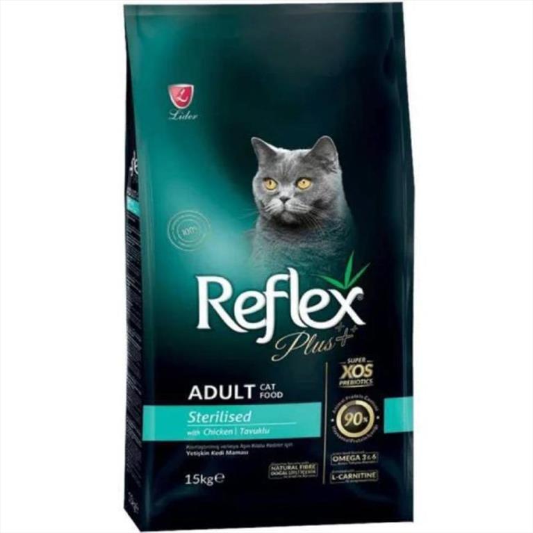 Reflex Plus Adult Sterilised Κοτόπουλο 15kg