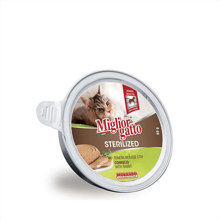 Miglior Gatto Sterilised Mousse Κουνέλι 85gr