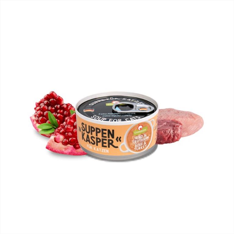 GranataPet Σούπα με Βοδινό και Γαλοπούλα 70gr