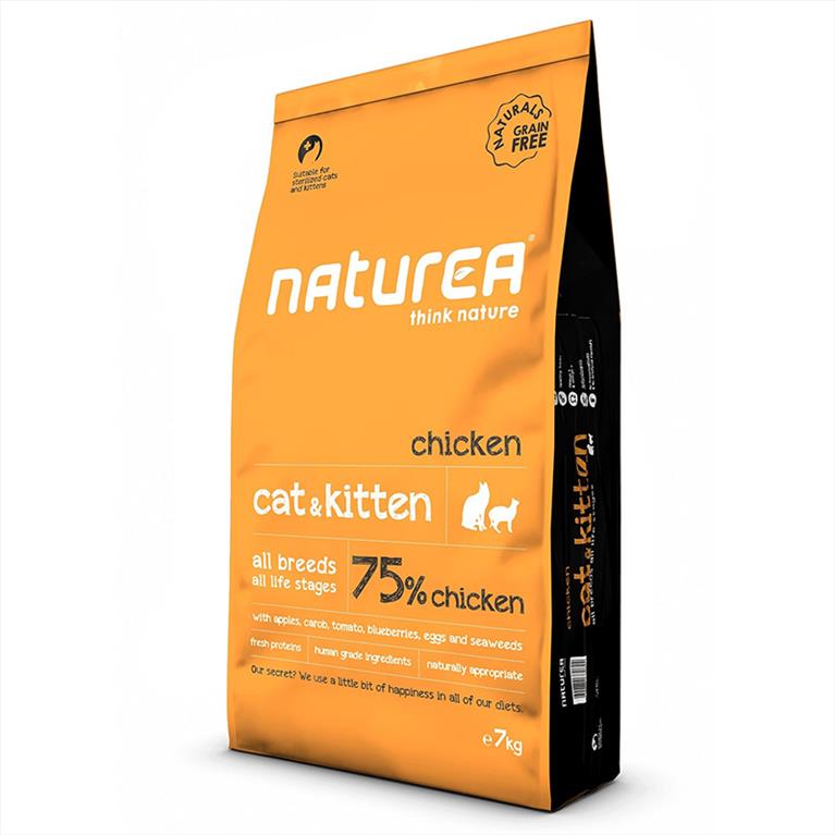 Naturea Naturals Cat & Kitten Chicken 7kg