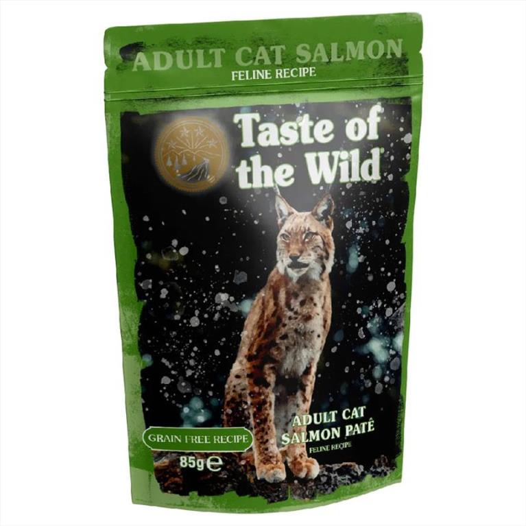 Taste of the Wild Adult Pate Pouch με Σολομό 85gr