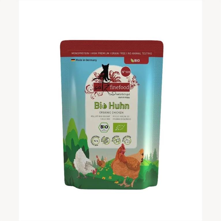 Catz Finefood Bio No 503 Βιολογικό Κοτόπουλο 85gr
