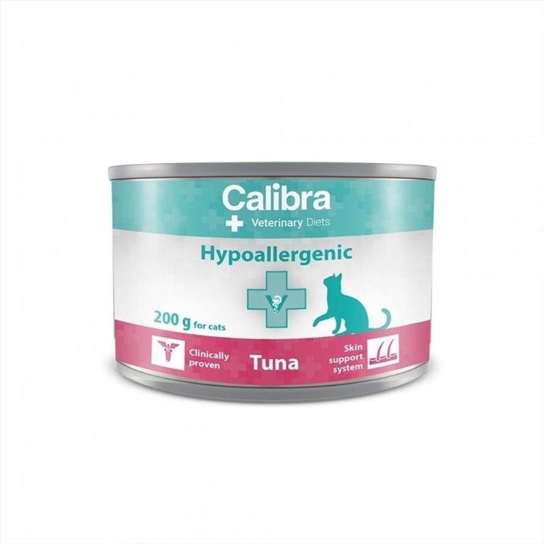 Calibra VD Cat can Hypoallergenic Tuna 200gr