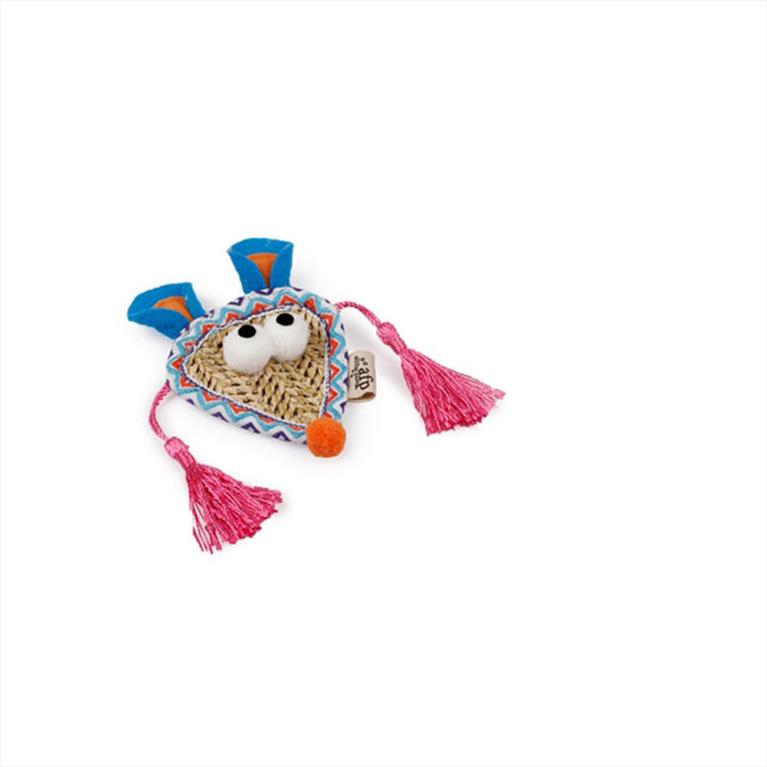 AFP Παιχνίδι Γάτας Mouse Face  με Ταινία που Θροΐζει (Κρίτσι Κρίτσι) Catnip