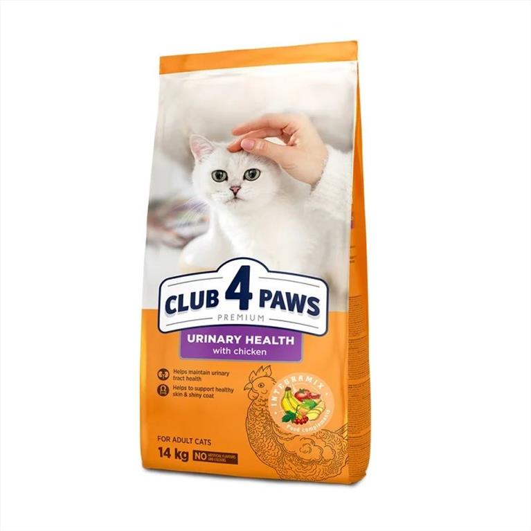 Club 4 Paws Urinary Health με Κοτόπουλο 14kg