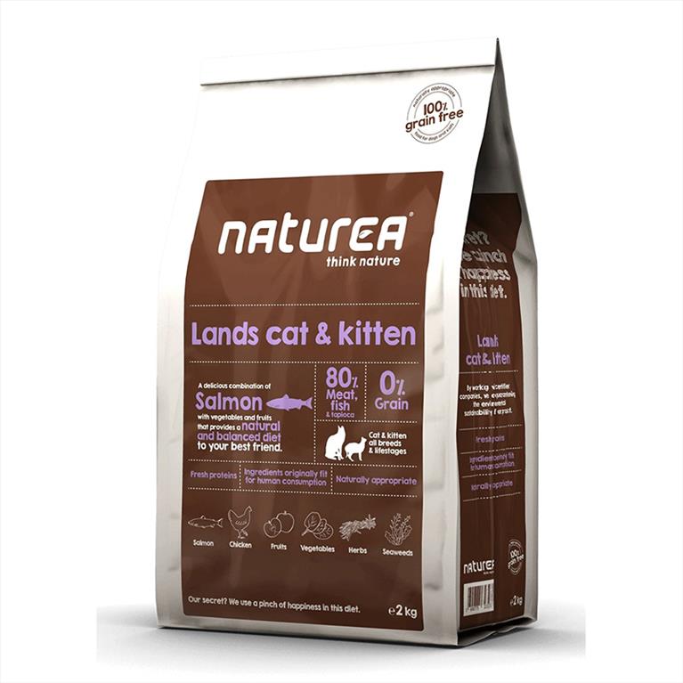 Naturea Lands Cat & Kitten 2kg