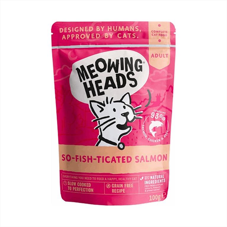 MEOWING WET So Fish-Ticated Salmon 100gr
