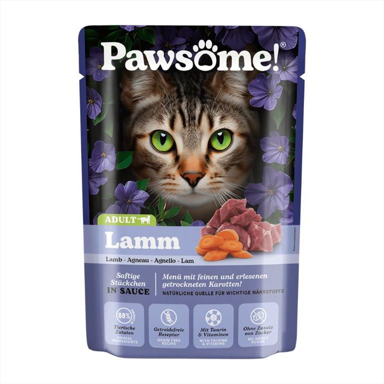 Pawsome Adult Αρνί 85gr