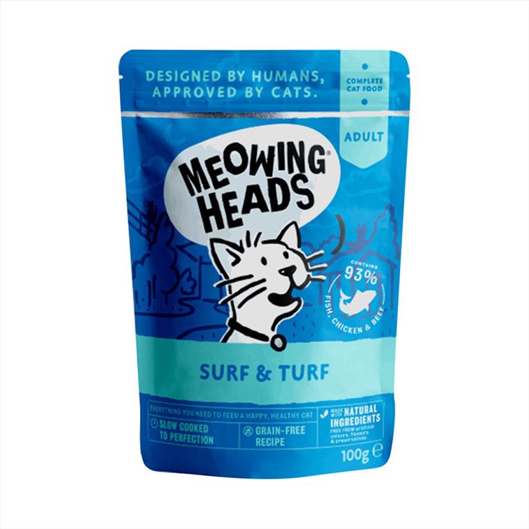 MEOWING WET Surf & Turf 100gr