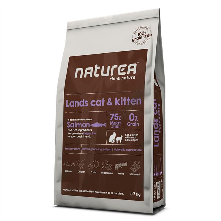 Naturea Lands Cat & Kitten 7kg.