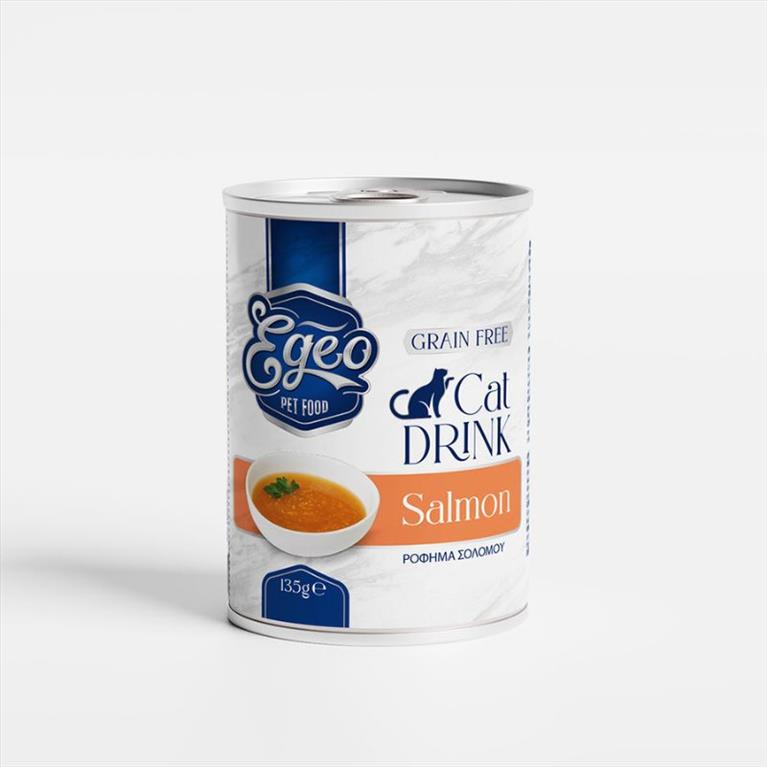 EGEO Cat Drink με Σολομό 135gr