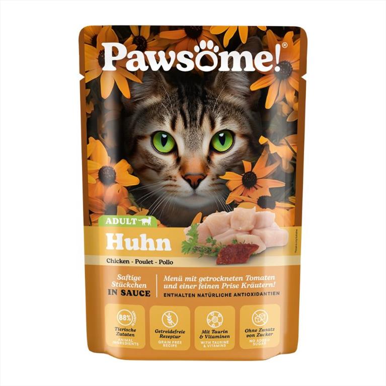 Pawsome Adult Κοτόπουλο 85gr