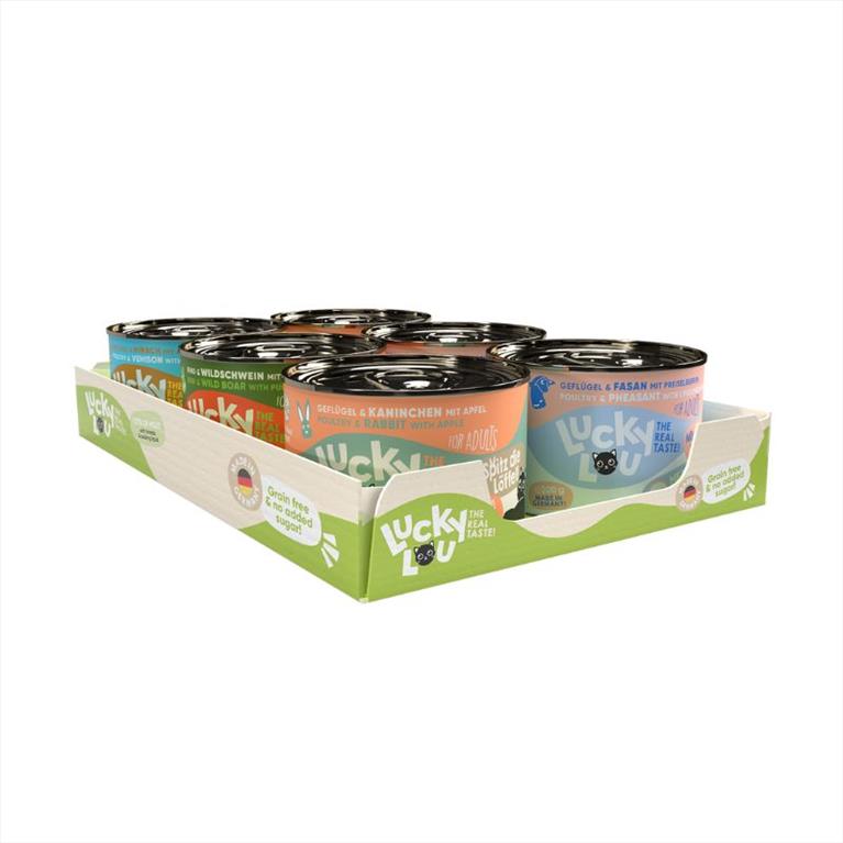 Lucky Lou LifeStage Adult Wild Mix Box 200gr (6 Τεμ)