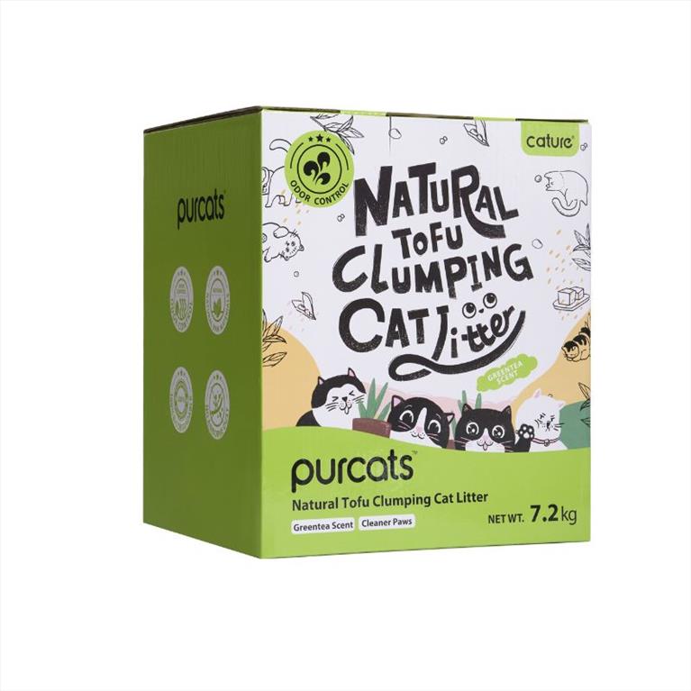 Cature Cat Litter Pure Tofu Green Tea 18L