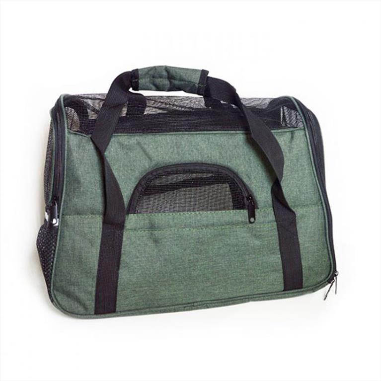 Τσάντα Μεταφοράς Γάτας Χακί 48x25x33CM