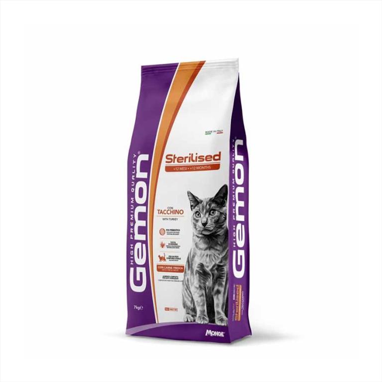 Gemon Sterilised με Γαλοπούλα 7kg