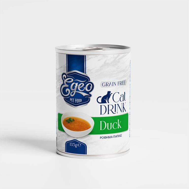 EGEO Cat Drink με Πάπια 135gr