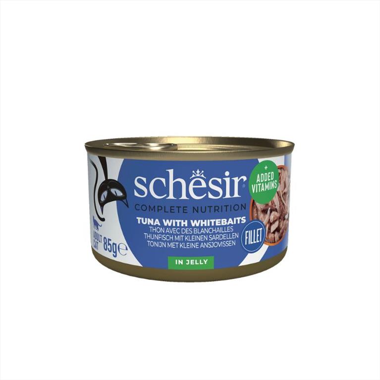 Schesir Complete and Balanced Jelly με Τόνο και Αθερίνα 85gr