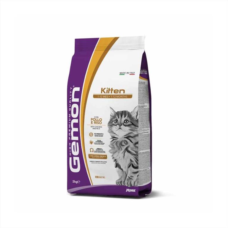 Gemon Kitten με Κοτόπουλο και ρύζι 2kg