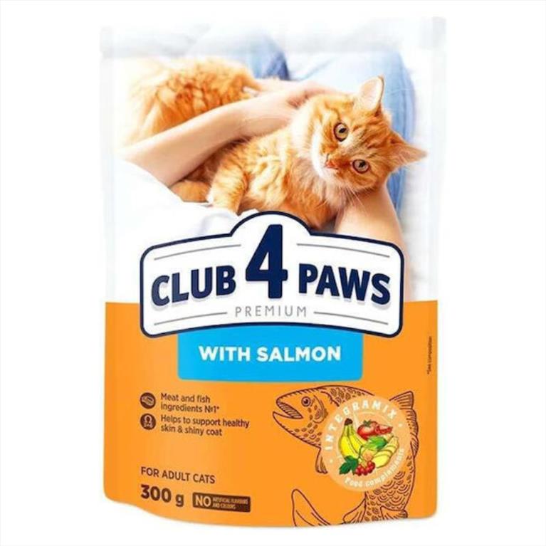 Club 4 Paws Adult με Σολομό 300gr