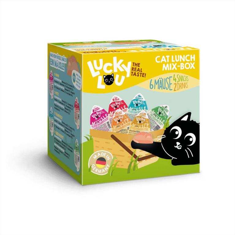 Lucky Lou Λιχουδιά Γάτας Mausle Multipack (6 Τεμ)