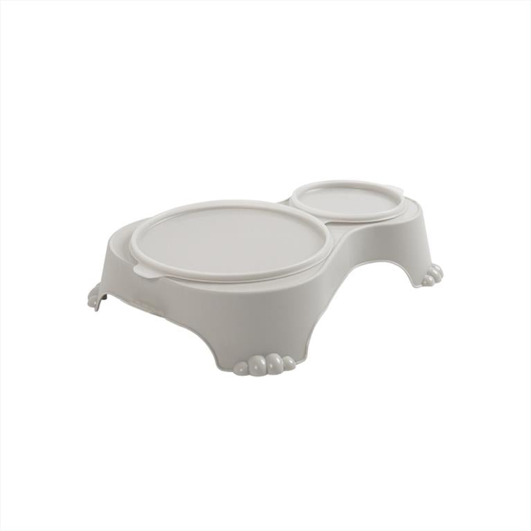 Διπλό Μπόλ με Καπάκι Sally Μπέζ 1L & 0,58L