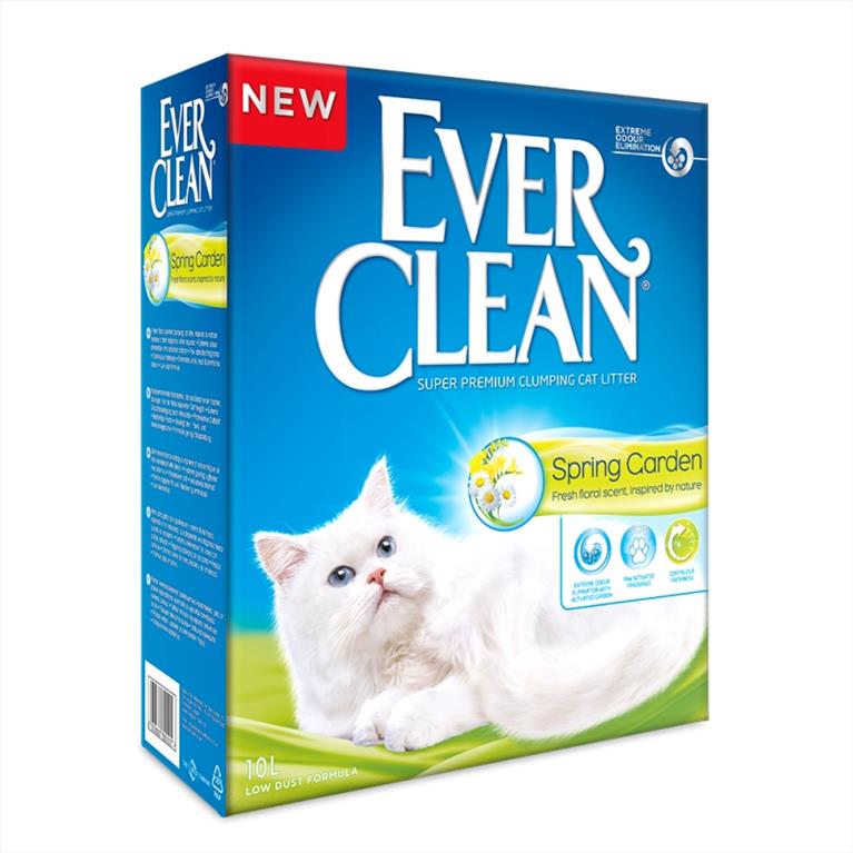 EverClean Spring Garden Clumping Cat Litter 10L