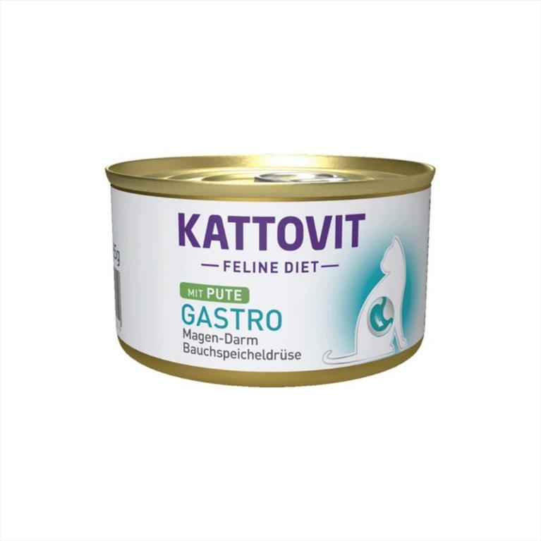 Kattovit Feline Diet Gastro Γαλοπούλα 85gr
