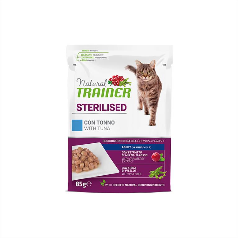 Natural Trainer Sterilized Τόνος 85gr