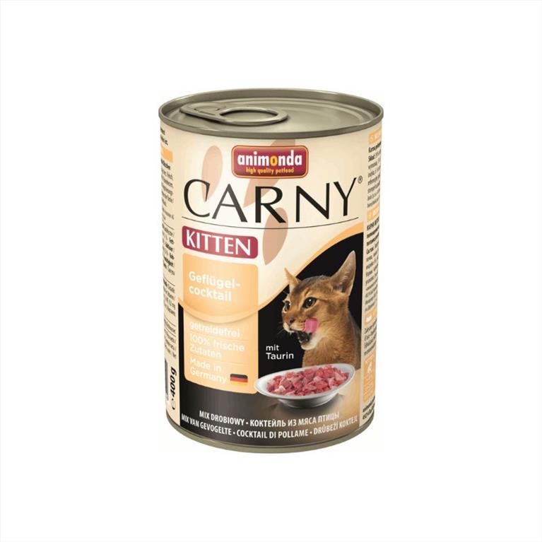 CARNY Kitten με Κοκτέιλ Πουλερικών 400gr