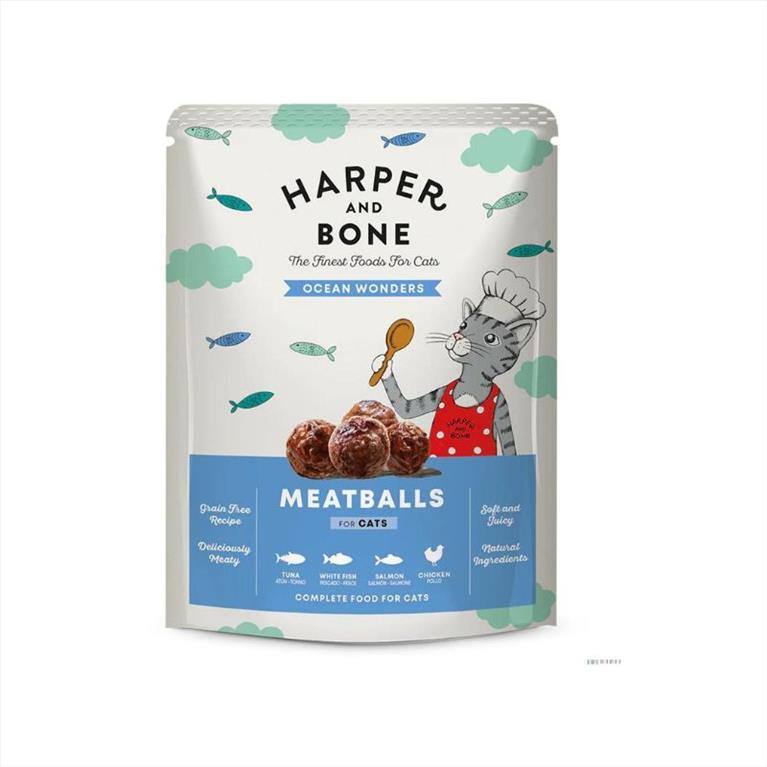 Harper and Bone Meatballs Ocean Wonders  85gr