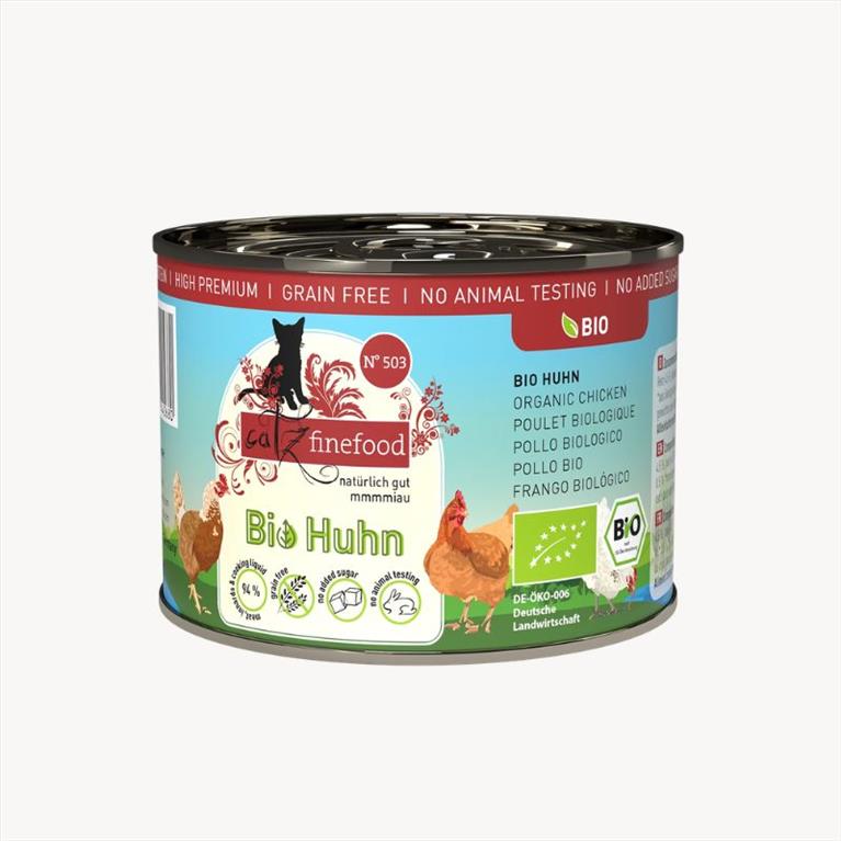 Catz Finefood Bio Κοτόπουλο Κονσέρβα 200gr