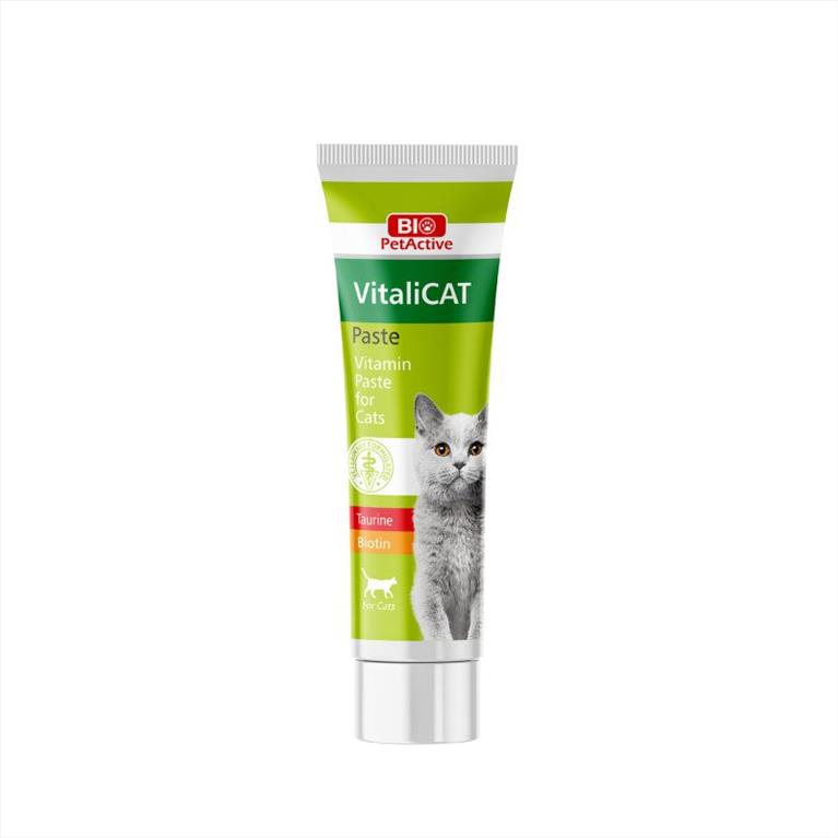 Bio Pet Active Vitali Cat Paste Βιταμίνες & Αμινοξέα 100ml