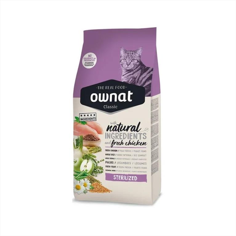 Ownat Classic Sterilized 15kg