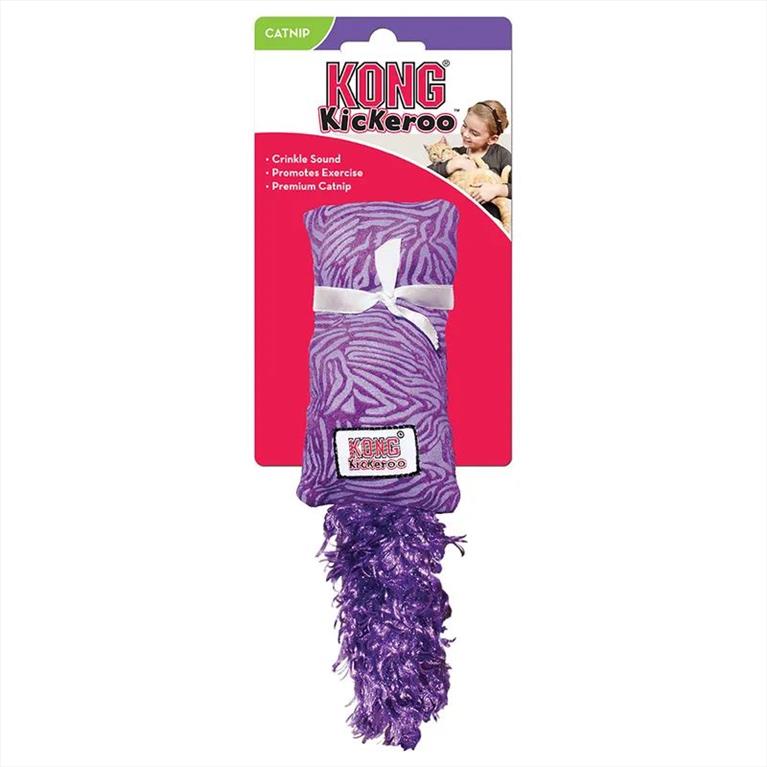 Kong Kickeroo Kitten Purple με Catnip