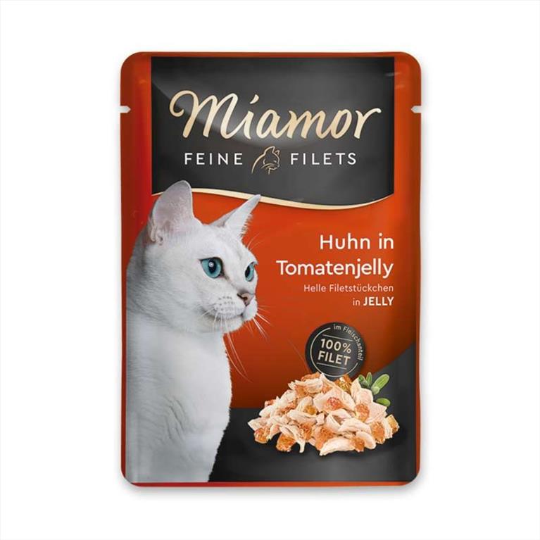 Miamor Feine Filets με Κοτόπουλο και Ντομάτα σε Ζελέ 100gr