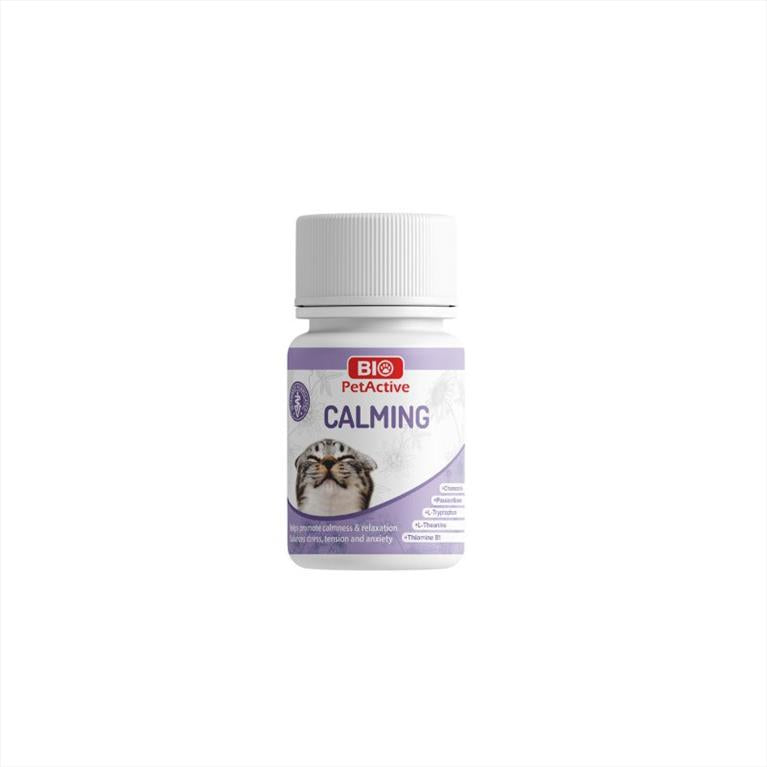 Bio Pet Active Calming for Cats Δισκία Κατά του Άγχους 60tabs