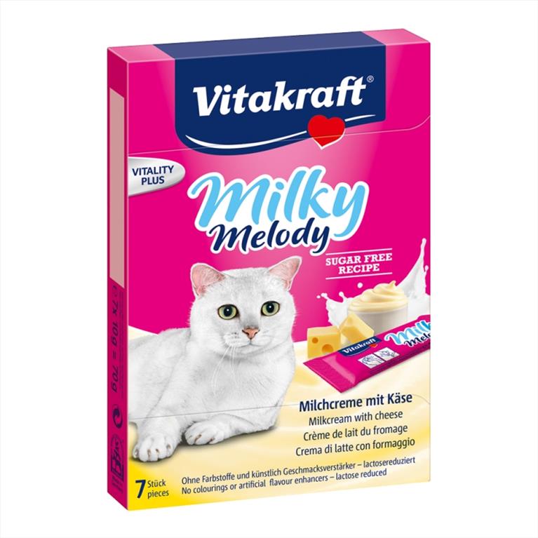 Vitakraft Milky Melody φακελάκια γάλακτος 7x10gr