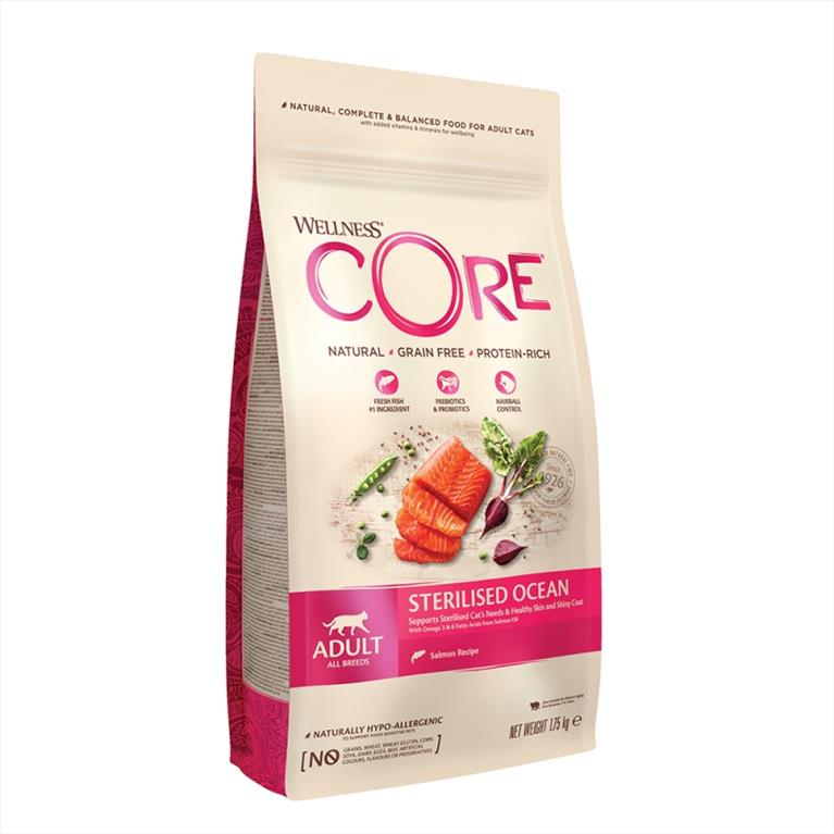 Wellness Core Sterilized Ocean με Σολομό 1.75kg