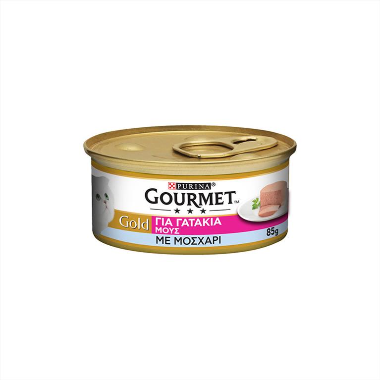 Gourmet Gold Μους Kitten Μοσχάρι 85gr