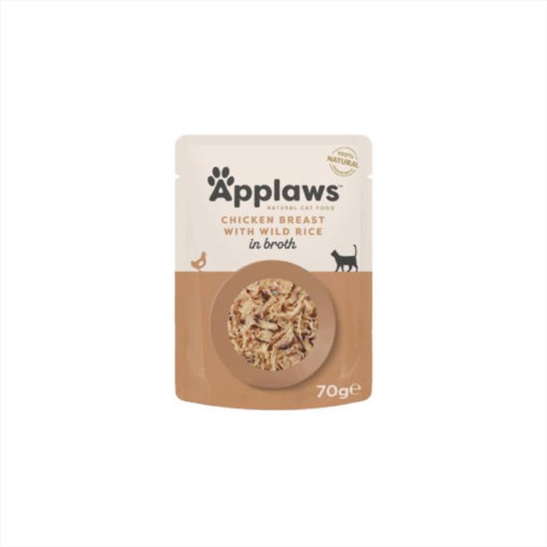 Applaws Adult Φακελάκι με Κοτόπουλο και Ρύζι 70gr