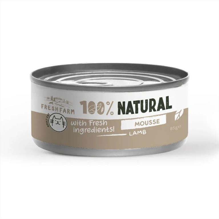 Fresh Farm 100% Natural μους με Αρνί 85gr
